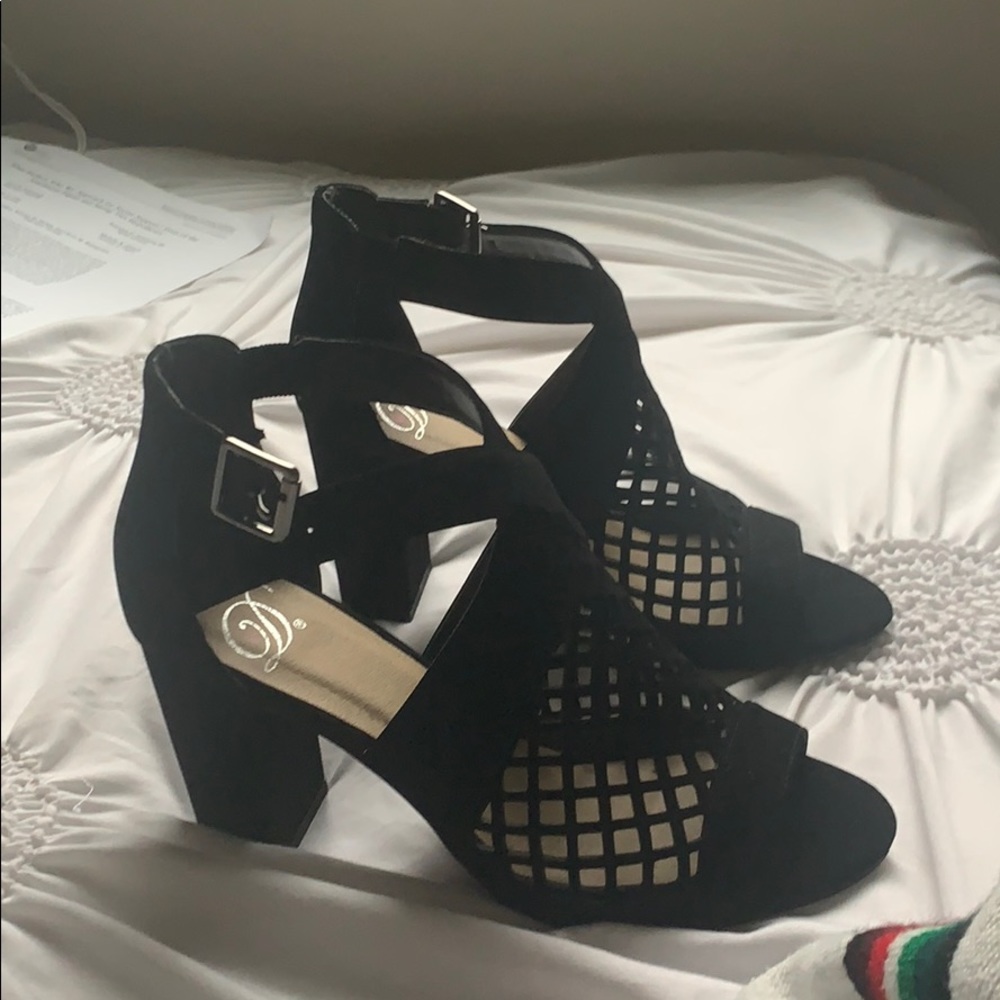 Heels, worn 3x!
